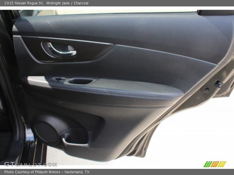 Midnight Jade / Charcoal 2015 Nissan Rogue SV