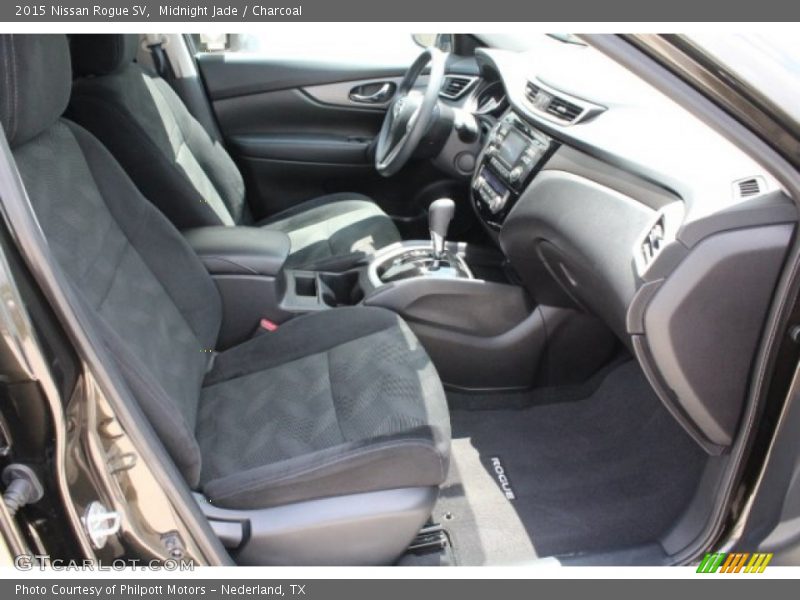 Midnight Jade / Charcoal 2015 Nissan Rogue SV