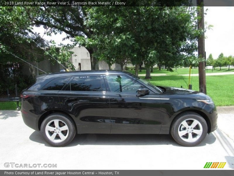 Santorini Black Metallic / Ebony 2018 Land Rover Range Rover Velar S