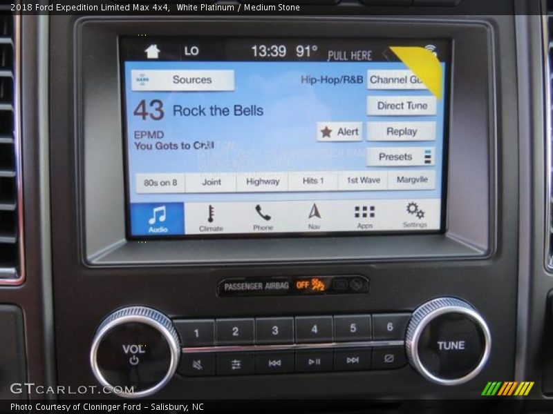 White Platinum / Medium Stone 2018 Ford Expedition Limited Max 4x4