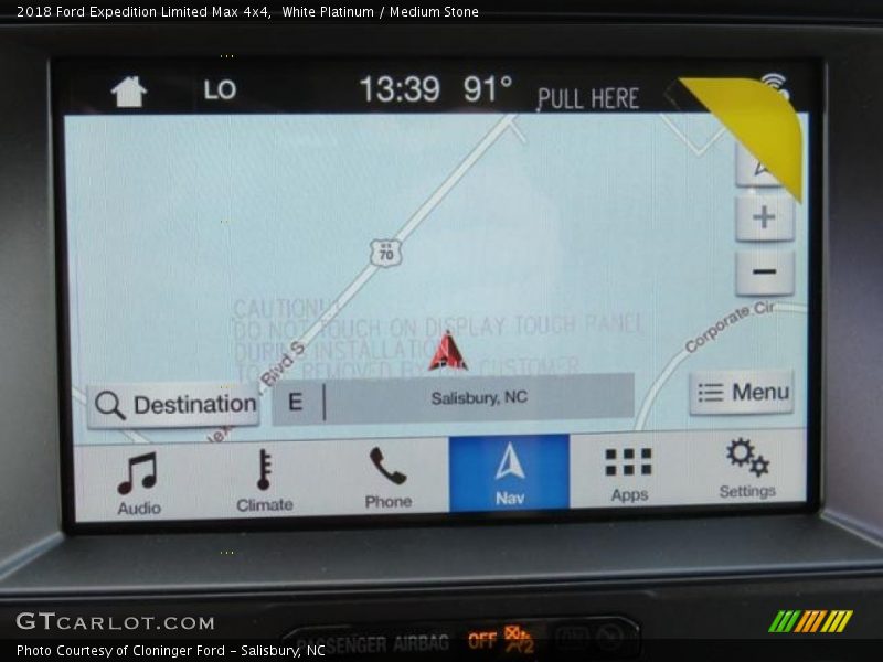 White Platinum / Medium Stone 2018 Ford Expedition Limited Max 4x4