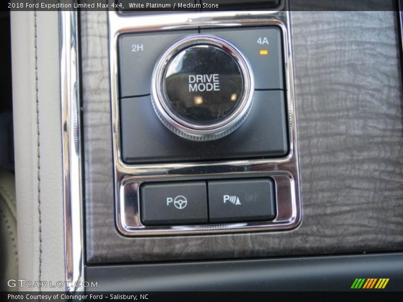 White Platinum / Medium Stone 2018 Ford Expedition Limited Max 4x4