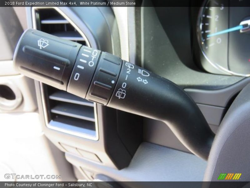 White Platinum / Medium Stone 2018 Ford Expedition Limited Max 4x4