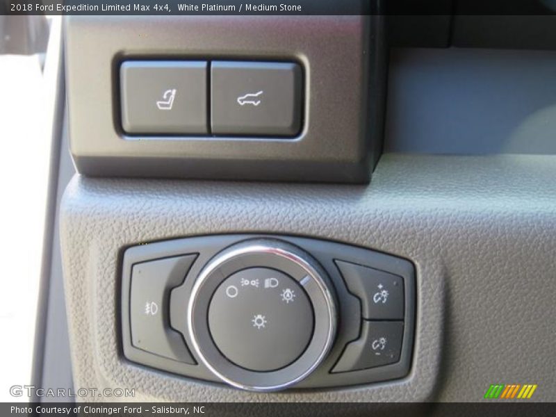 White Platinum / Medium Stone 2018 Ford Expedition Limited Max 4x4