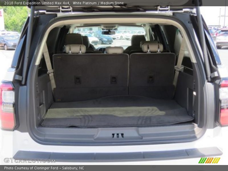 White Platinum / Medium Stone 2018 Ford Expedition Limited Max 4x4