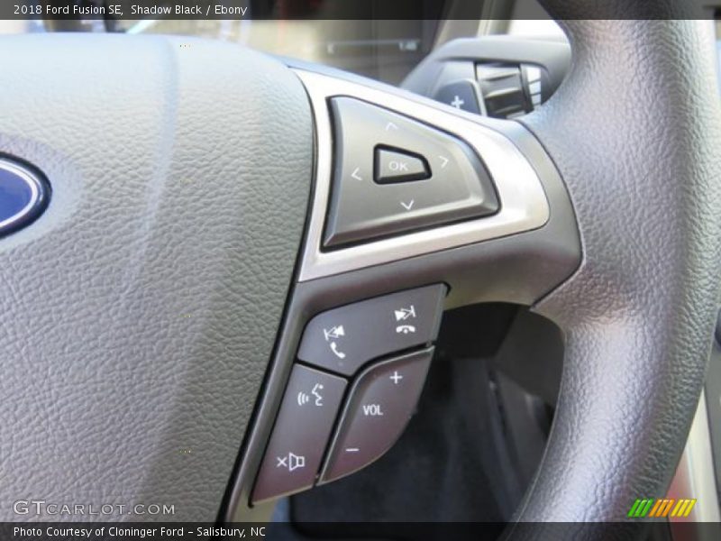 Shadow Black / Ebony 2018 Ford Fusion SE