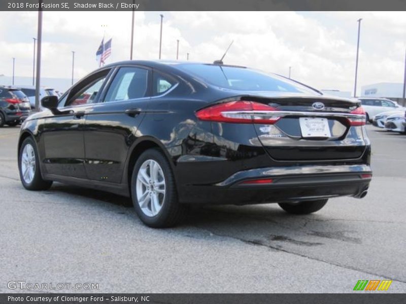 Shadow Black / Ebony 2018 Ford Fusion SE
