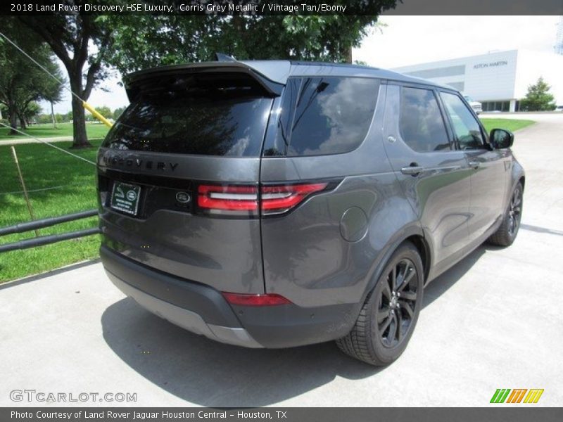 Corris Grey Metallic / Vintage Tan/Ebony 2018 Land Rover Discovery HSE Luxury