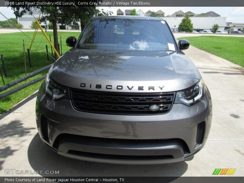 Corris Grey Metallic / Vintage Tan/Ebony 2018 Land Rover Discovery HSE Luxury