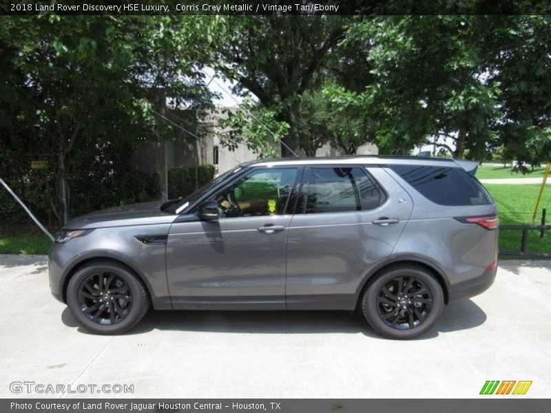 Corris Grey Metallic / Vintage Tan/Ebony 2018 Land Rover Discovery HSE Luxury