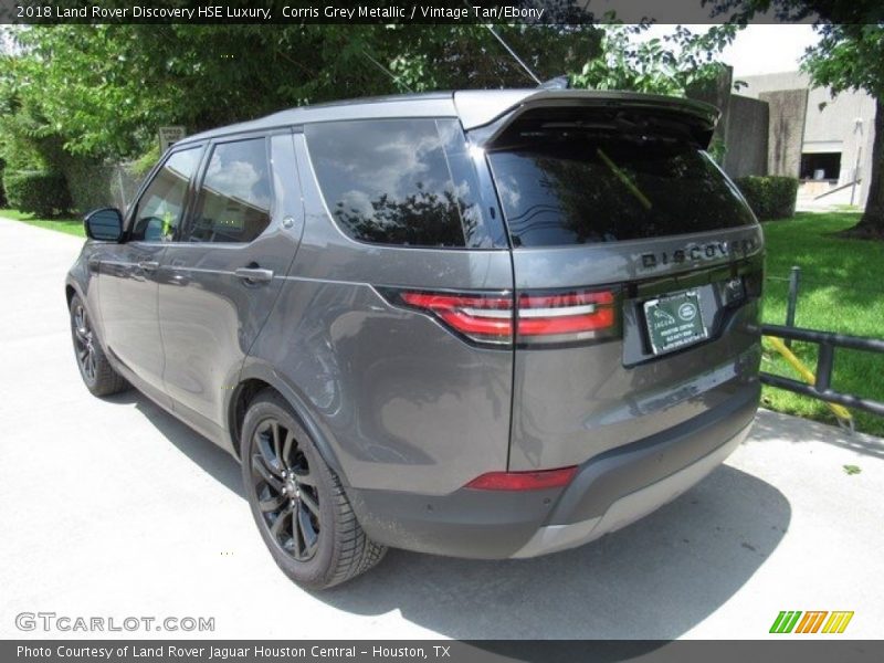Corris Grey Metallic / Vintage Tan/Ebony 2018 Land Rover Discovery HSE Luxury