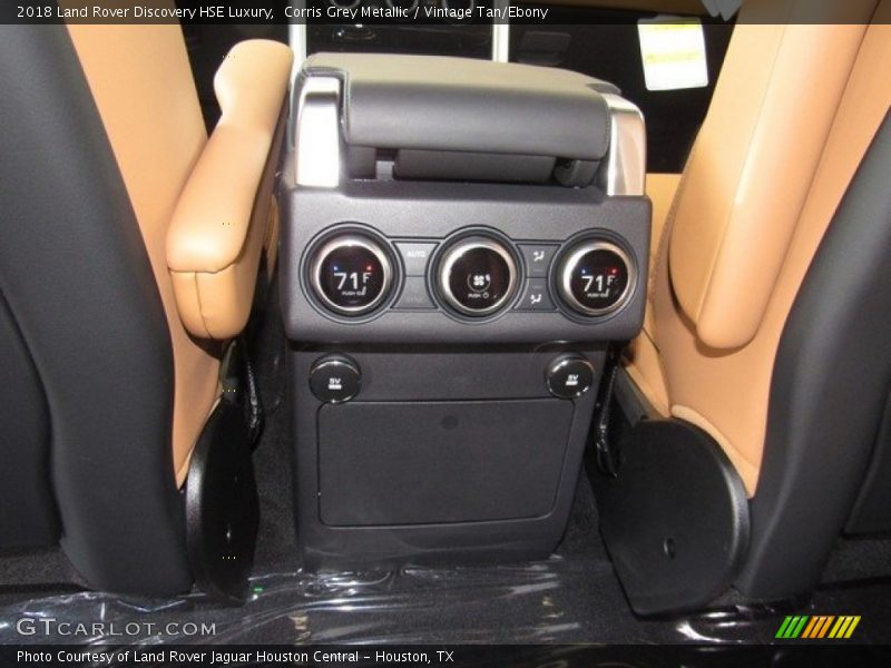 Corris Grey Metallic / Vintage Tan/Ebony 2018 Land Rover Discovery HSE Luxury