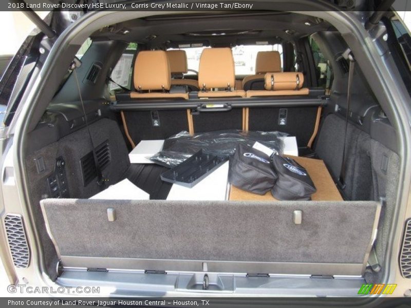 Corris Grey Metallic / Vintage Tan/Ebony 2018 Land Rover Discovery HSE Luxury