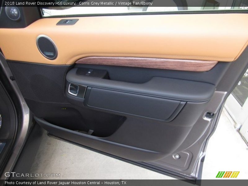 Corris Grey Metallic / Vintage Tan/Ebony 2018 Land Rover Discovery HSE Luxury