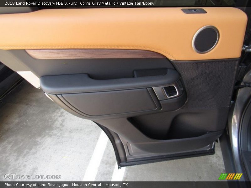Corris Grey Metallic / Vintage Tan/Ebony 2018 Land Rover Discovery HSE Luxury