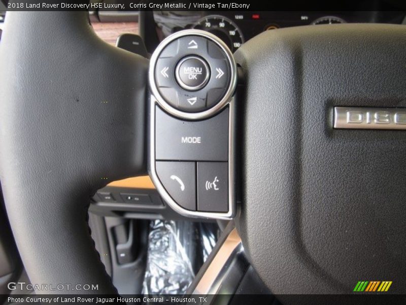 Corris Grey Metallic / Vintage Tan/Ebony 2018 Land Rover Discovery HSE Luxury