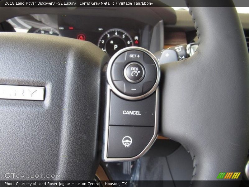 Corris Grey Metallic / Vintage Tan/Ebony 2018 Land Rover Discovery HSE Luxury