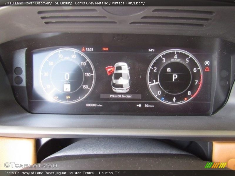Corris Grey Metallic / Vintage Tan/Ebony 2018 Land Rover Discovery HSE Luxury