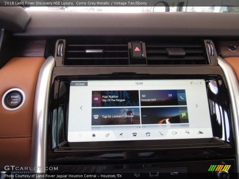 Corris Grey Metallic / Vintage Tan/Ebony 2018 Land Rover Discovery HSE Luxury