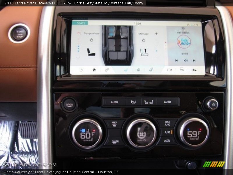 Corris Grey Metallic / Vintage Tan/Ebony 2018 Land Rover Discovery HSE Luxury