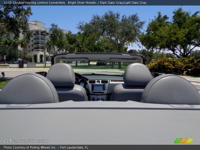 Bright Silver Metallic / Dark Slate Gray/Light Slate Gray 2008 Chrysler Sebring Limited Convertible