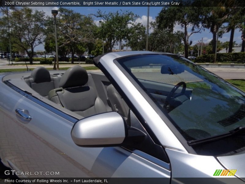 Bright Silver Metallic / Dark Slate Gray/Light Slate Gray 2008 Chrysler Sebring Limited Convertible