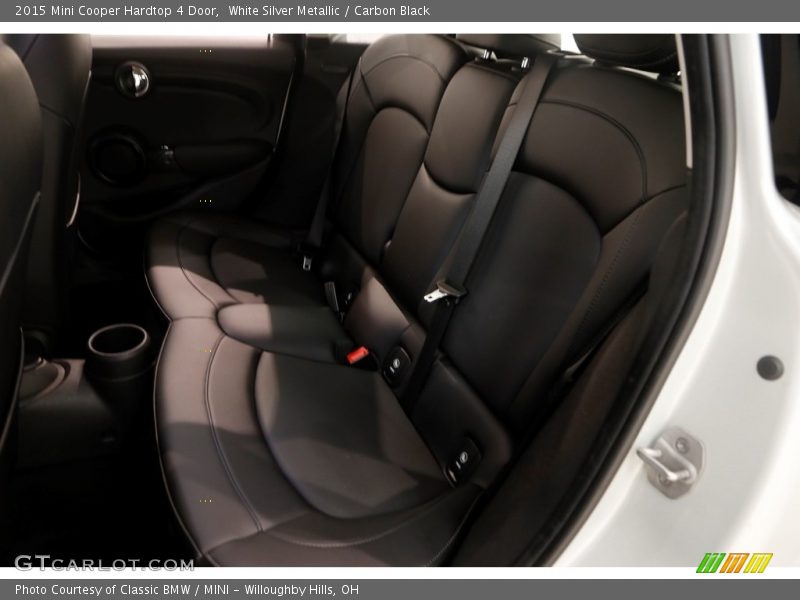 White Silver Metallic / Carbon Black 2015 Mini Cooper Hardtop 4 Door