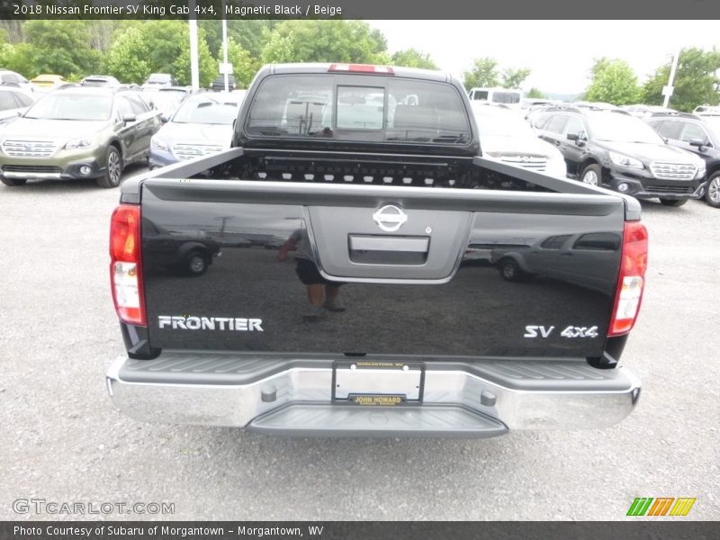Magnetic Black / Beige 2018 Nissan Frontier SV King Cab 4x4