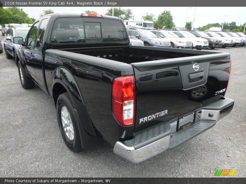 Magnetic Black / Beige 2018 Nissan Frontier SV King Cab 4x4