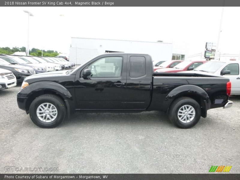 Magnetic Black / Beige 2018 Nissan Frontier SV King Cab 4x4