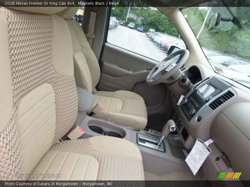 Magnetic Black / Beige 2018 Nissan Frontier SV King Cab 4x4