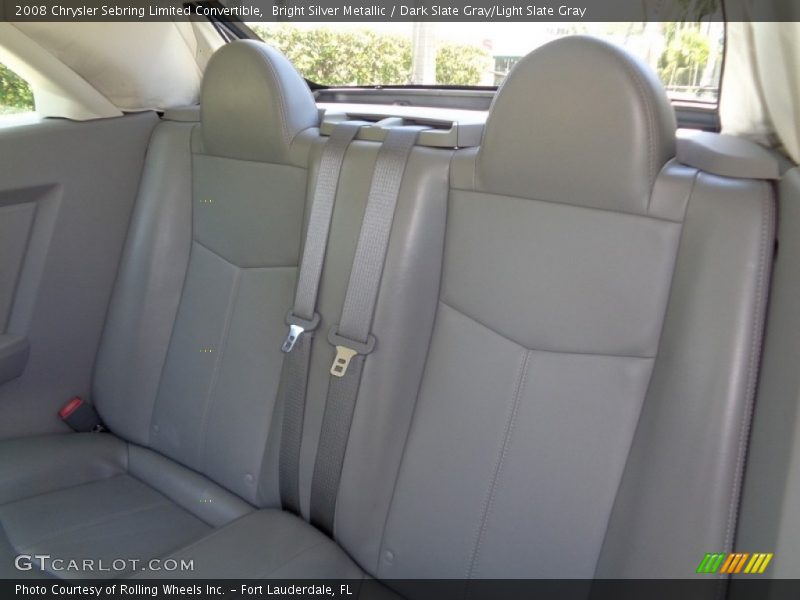 Bright Silver Metallic / Dark Slate Gray/Light Slate Gray 2008 Chrysler Sebring Limited Convertible