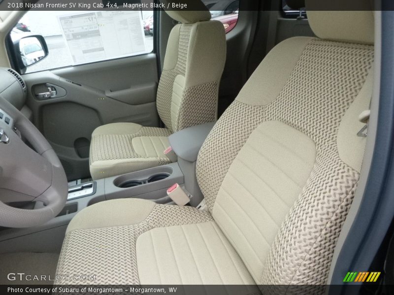 Magnetic Black / Beige 2018 Nissan Frontier SV King Cab 4x4