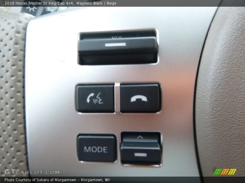 Magnetic Black / Beige 2018 Nissan Frontier SV King Cab 4x4