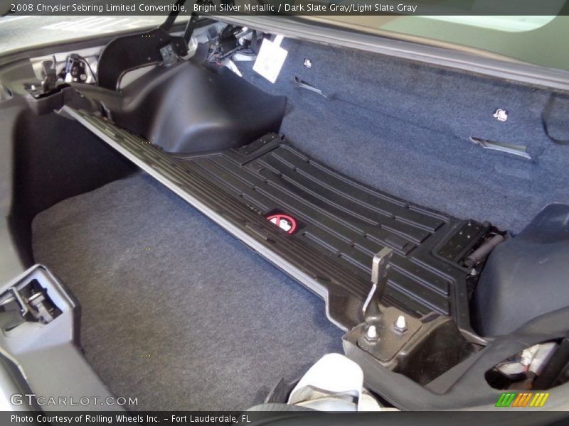 Bright Silver Metallic / Dark Slate Gray/Light Slate Gray 2008 Chrysler Sebring Limited Convertible