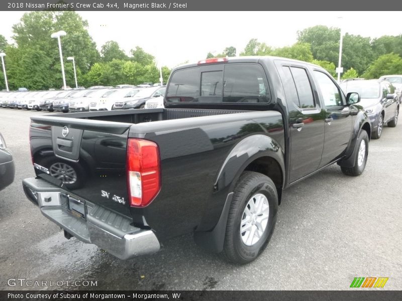 Magnetic Black / Steel 2018 Nissan Frontier S Crew Cab 4x4