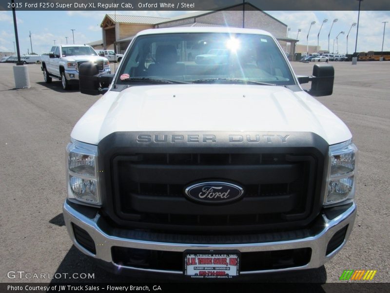 Oxford White / Steel 2015 Ford F250 Super Duty XL Regular Cab