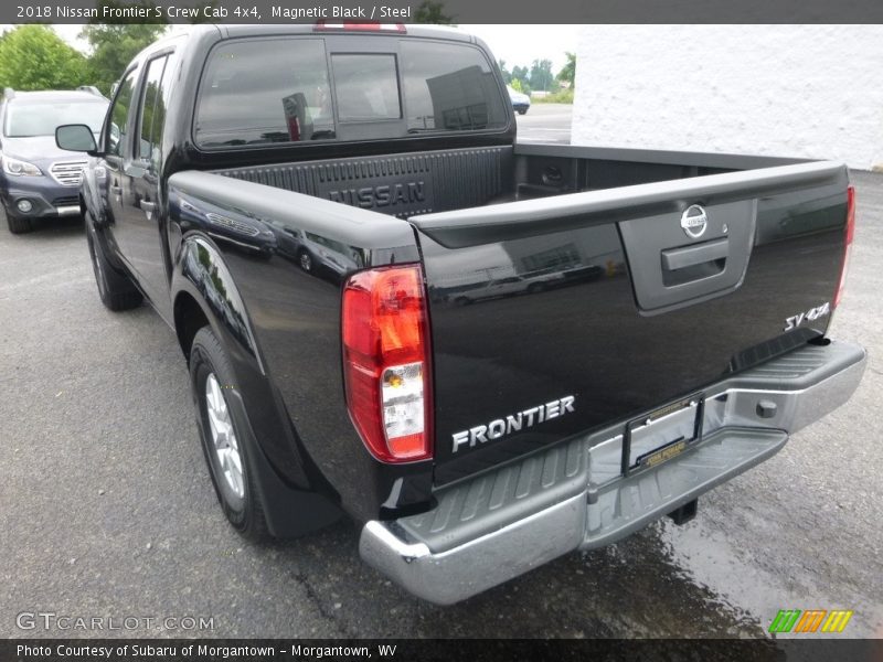 Magnetic Black / Steel 2018 Nissan Frontier S Crew Cab 4x4