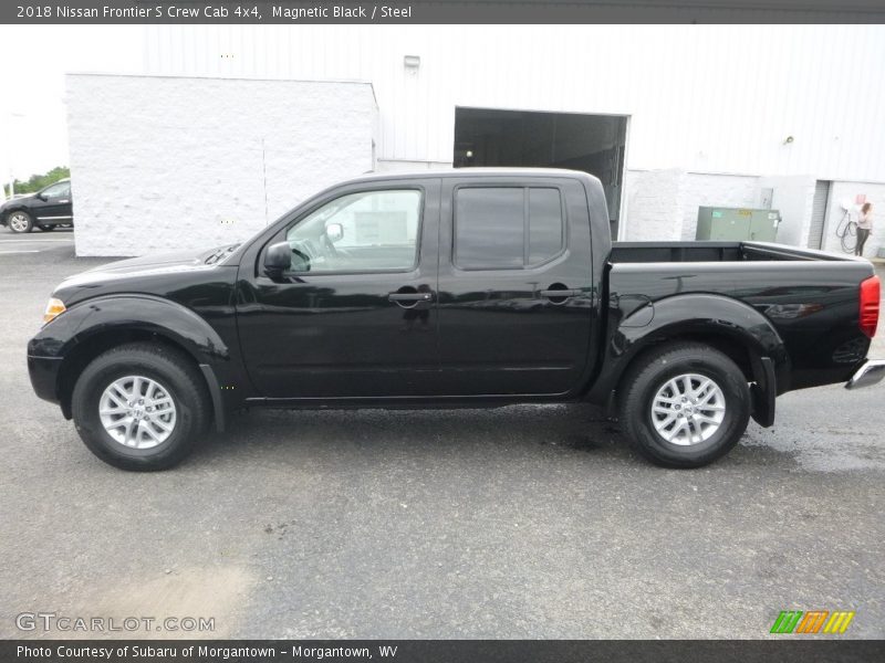 Magnetic Black / Steel 2018 Nissan Frontier S Crew Cab 4x4