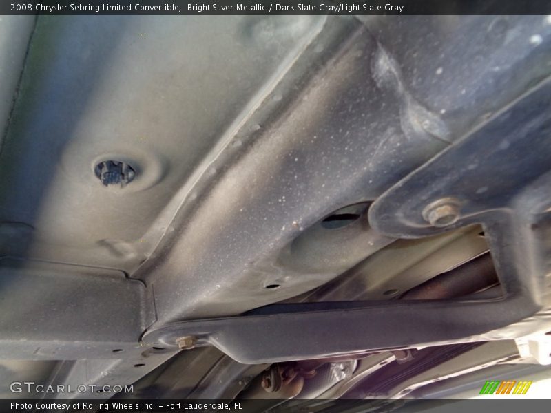 Bright Silver Metallic / Dark Slate Gray/Light Slate Gray 2008 Chrysler Sebring Limited Convertible
