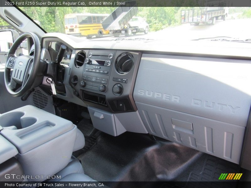 Oxford White / Steel 2015 Ford F250 Super Duty XL Regular Cab