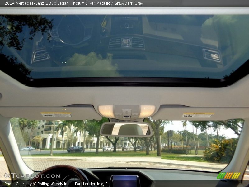 Iridium Silver Metallic / Gray/Dark Gray 2014 Mercedes-Benz E 350 Sedan