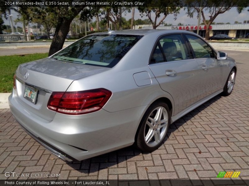 Iridium Silver Metallic / Gray/Dark Gray 2014 Mercedes-Benz E 350 Sedan