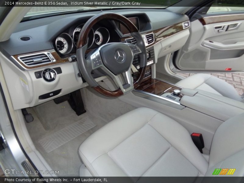 Iridium Silver Metallic / Gray/Dark Gray 2014 Mercedes-Benz E 350 Sedan