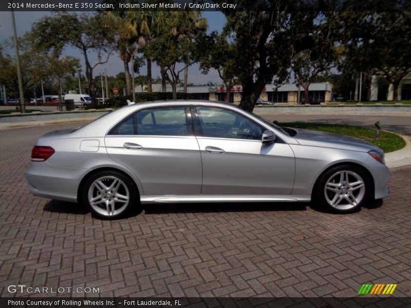 Iridium Silver Metallic / Gray/Dark Gray 2014 Mercedes-Benz E 350 Sedan