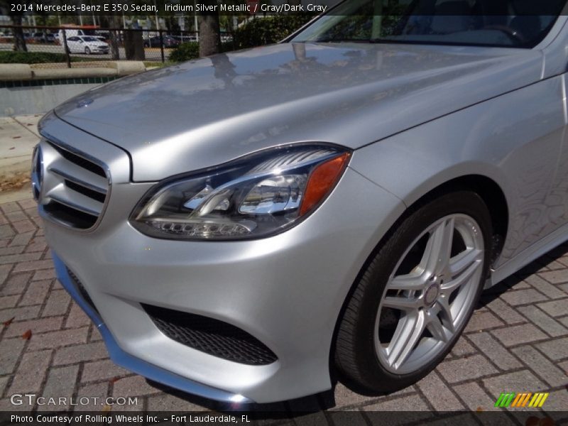 Iridium Silver Metallic / Gray/Dark Gray 2014 Mercedes-Benz E 350 Sedan