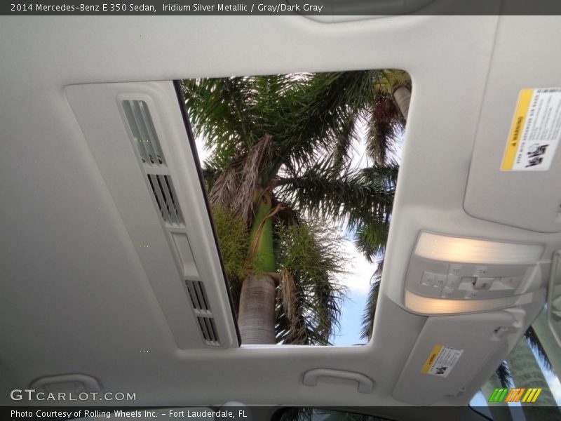 Iridium Silver Metallic / Gray/Dark Gray 2014 Mercedes-Benz E 350 Sedan