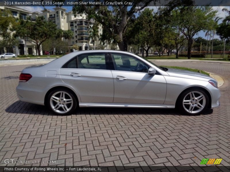 Iridium Silver Metallic / Gray/Dark Gray 2014 Mercedes-Benz E 350 Sedan