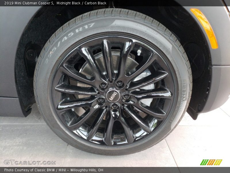 Midnight Black / Carbon Black 2019 Mini Clubman Cooper S