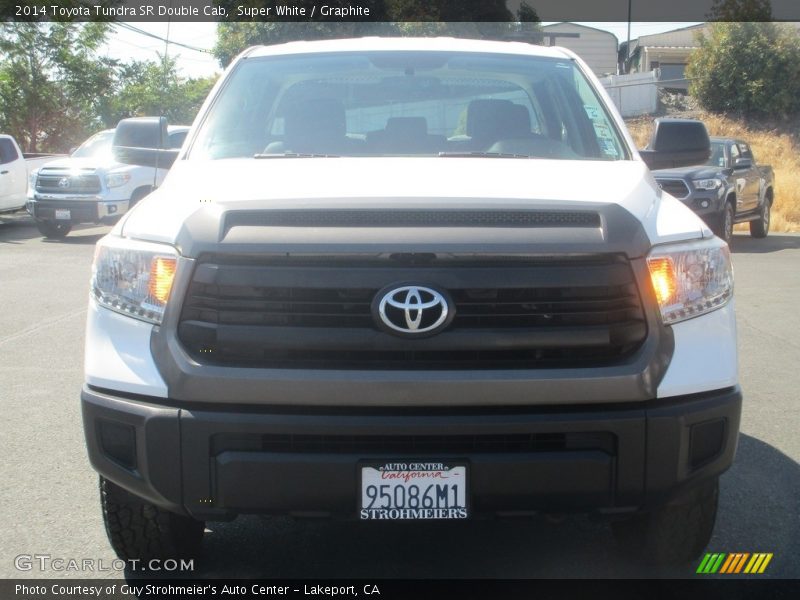 Super White / Graphite 2014 Toyota Tundra SR Double Cab